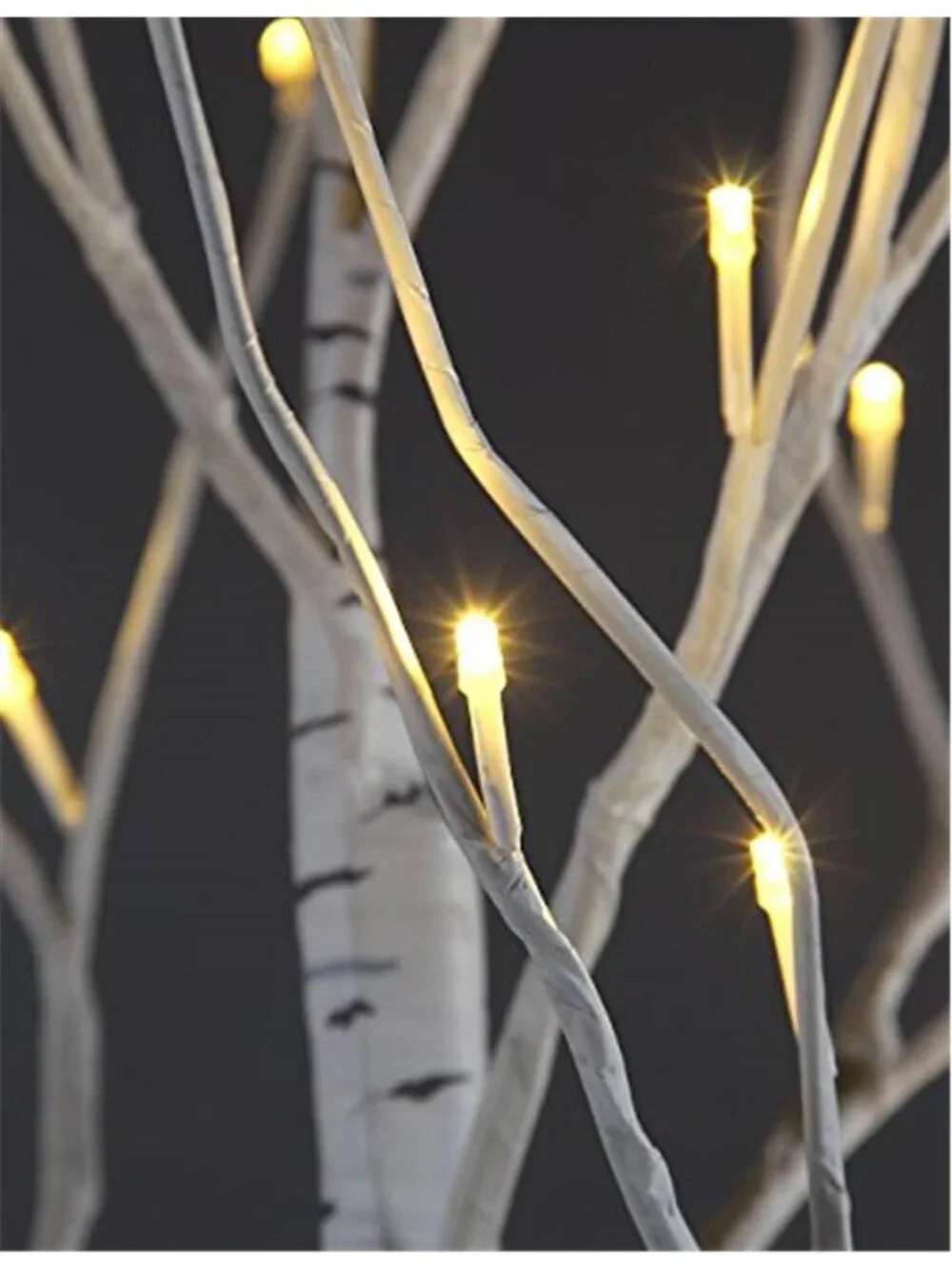 LED Birch Tree Lighted Tree Warm White Lights Indoor Outdoor Holiday Decor
